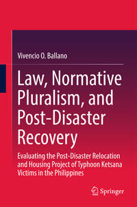 Vorderes Coverbild Law, Normative Pluralism, and Post-Disaster Recovery