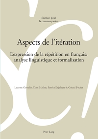 Vorderes Coverbild Aspects de l’itération