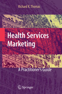 Vorderes Coverbild Health Services Marketing