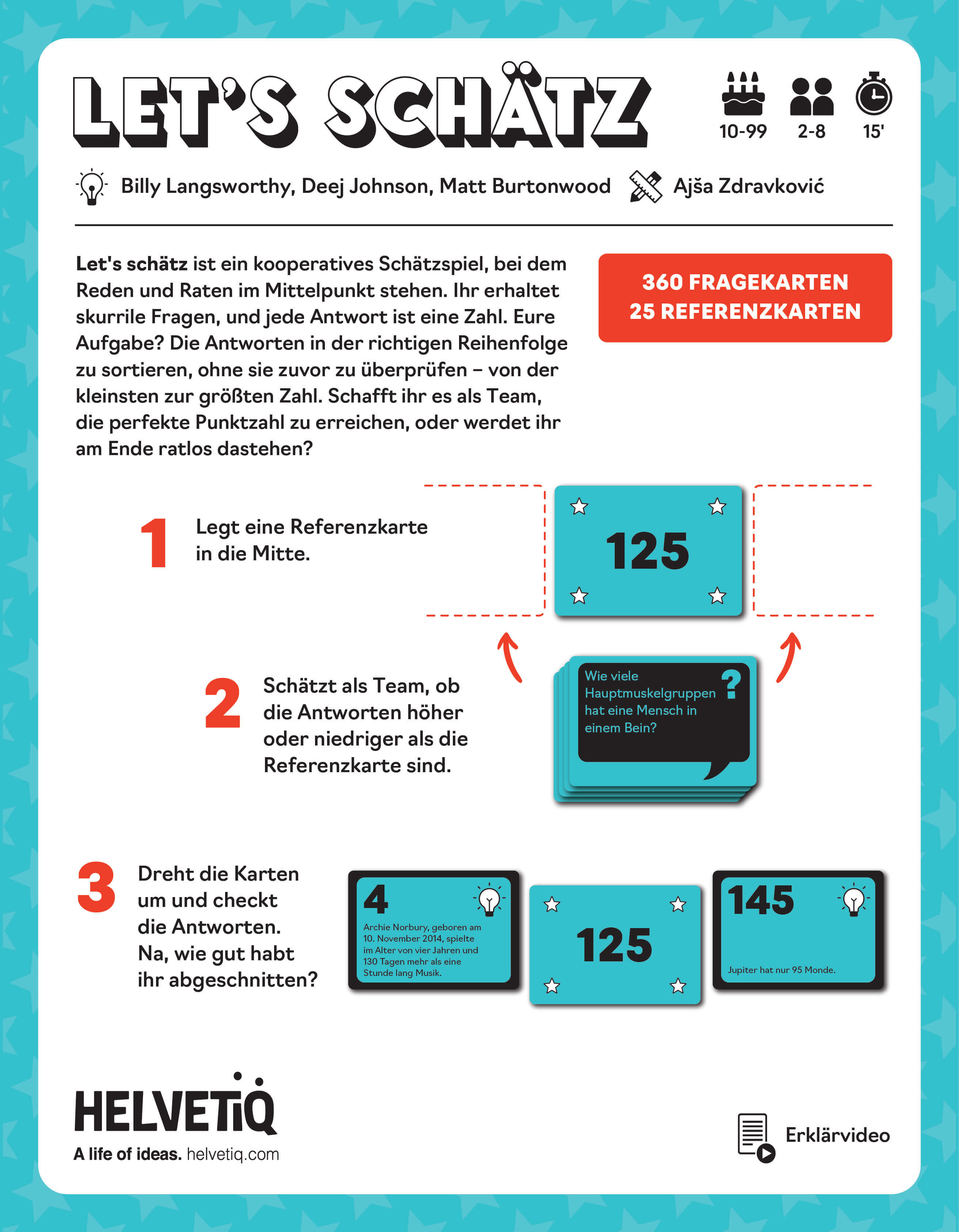 Rückseitencover Let's Schätz