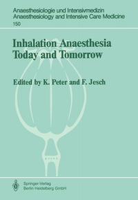 Vorderes Coverbild Inhalation Anaesthesia Today and Tomorrow