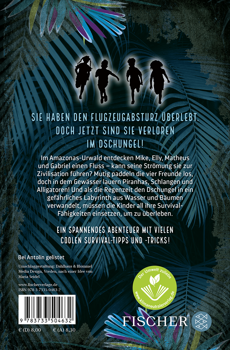 Rückseitencover Survival - Im Auge des Alligators