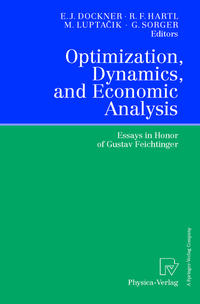 Vorderes Coverbild Optimization, Dynamics, and Economic Analysis