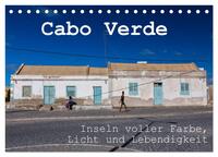 Vorderes Coverbild Cabo Verde - Inseln voller Farbe, Licht und Lebendigkeit (Tischkalender 2025 DIN A5 quer), CALVENDO Monatskalender