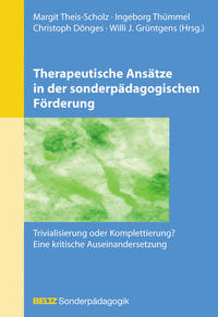 Vorderes Coverbild Therapeutische Ansätze in der sonderpädagogischen Förderung