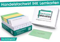 Vorderes Coverbild Handelsfachwirt IHK Lernkarten - Handelslogistik