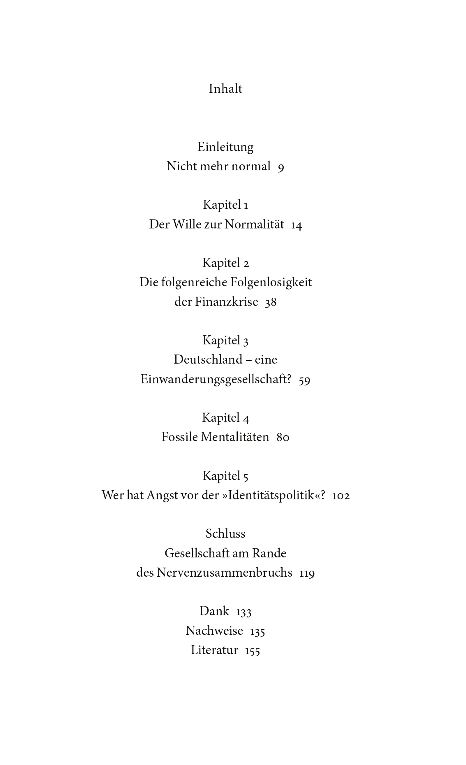 Beispielinhalt (Bild) Nicht mehr normal