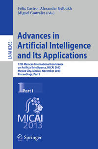 Vorderes Coverbild Advances in Artificial Intelligence and Its Applications