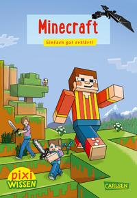 Vorderes Coverbild Pixi Wissen 106: Minecraft