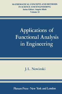 Vorderes Coverbild Applications of Functional Analysis in Engineering