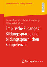 Vorderes Coverbild Empirische Zugänge zu Bildungssprache und bildungssprachlichen Kompetenzen