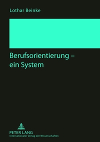 Vorderes Coverbild Berufsorientierung – ein System