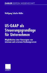 Vorderes Coverbild US-GAAP als Steuerungsgrundlage für Unternehmen