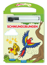 Vorderes Coverbild Trötsch Erste Schwungübungen Schreib und wisch weg mit Stift