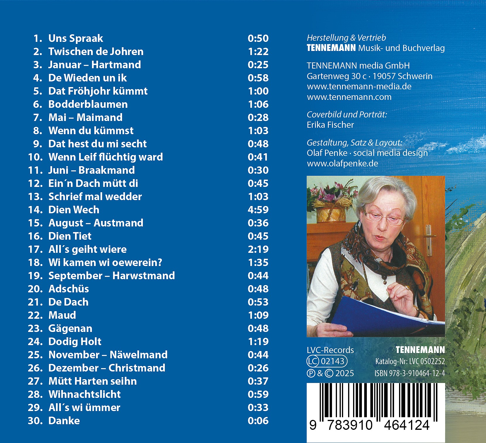 Rückseitencover Oewert Johr