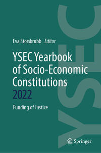 Vorderes Coverbild YSEC Yearbook of Socio-Economic Constitutions 2022