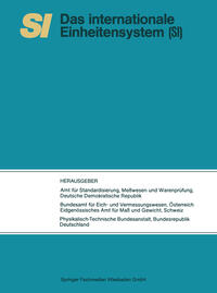Vorderes Coverbild SI Das Internationale Einheitensystem