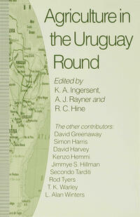 Vorderes Coverbild Agriculture in the Uruguay Round