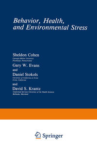 Vorderes Coverbild Behavior, Health, and Environmental Stress