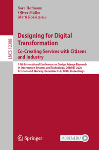 Vorderes Coverbild Designing for Digital Transformation. Co-Creating Services with Citizens and Industry