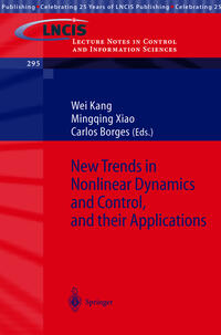 Vorderes Coverbild New Trends in Nonlinear Dynamics and Control, and their Applications