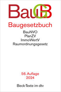 Vorderes Coverbild Baugesetzbuch