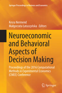 Vorderes Coverbild Neuroeconomic and Behavioral Aspects of Decision Making