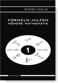 Vorderes Coverbild Formeln + Hilfen Höhere Mathematik