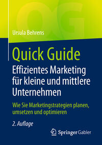 Vorderes Coverbild Quick Guide Effizientes Marketing für kleine und mittlere Unternehmen