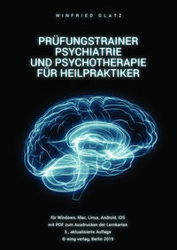 Vorderes Coverbild Prüfungstrainer Psychiatrie und Psychotherapie für Heilpraktiker