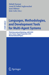 Vorderes Coverbild Languages, Methodologies, and Development Tools for Multi-Agent Systems