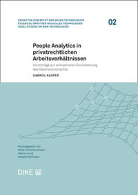 Vorderes Coverbild People Analytics in privatrechtlichen Arbeitsverhältnissen