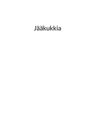 Vorderes Coverbild Jääkukkia