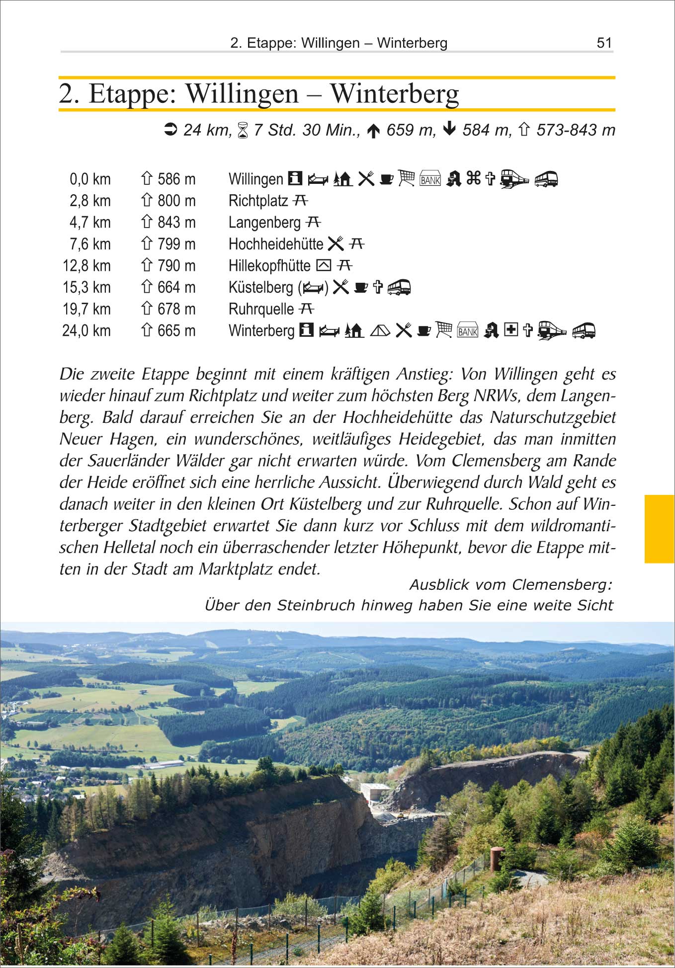 Beispielinhalt (Bild) Rothaarsteig