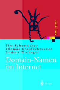 Vorderes Coverbild Domain-Namen im Internet