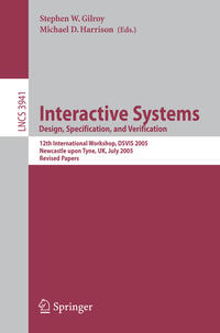 Vorderes Coverbild Interactive Systems. Design Specification, and Verification