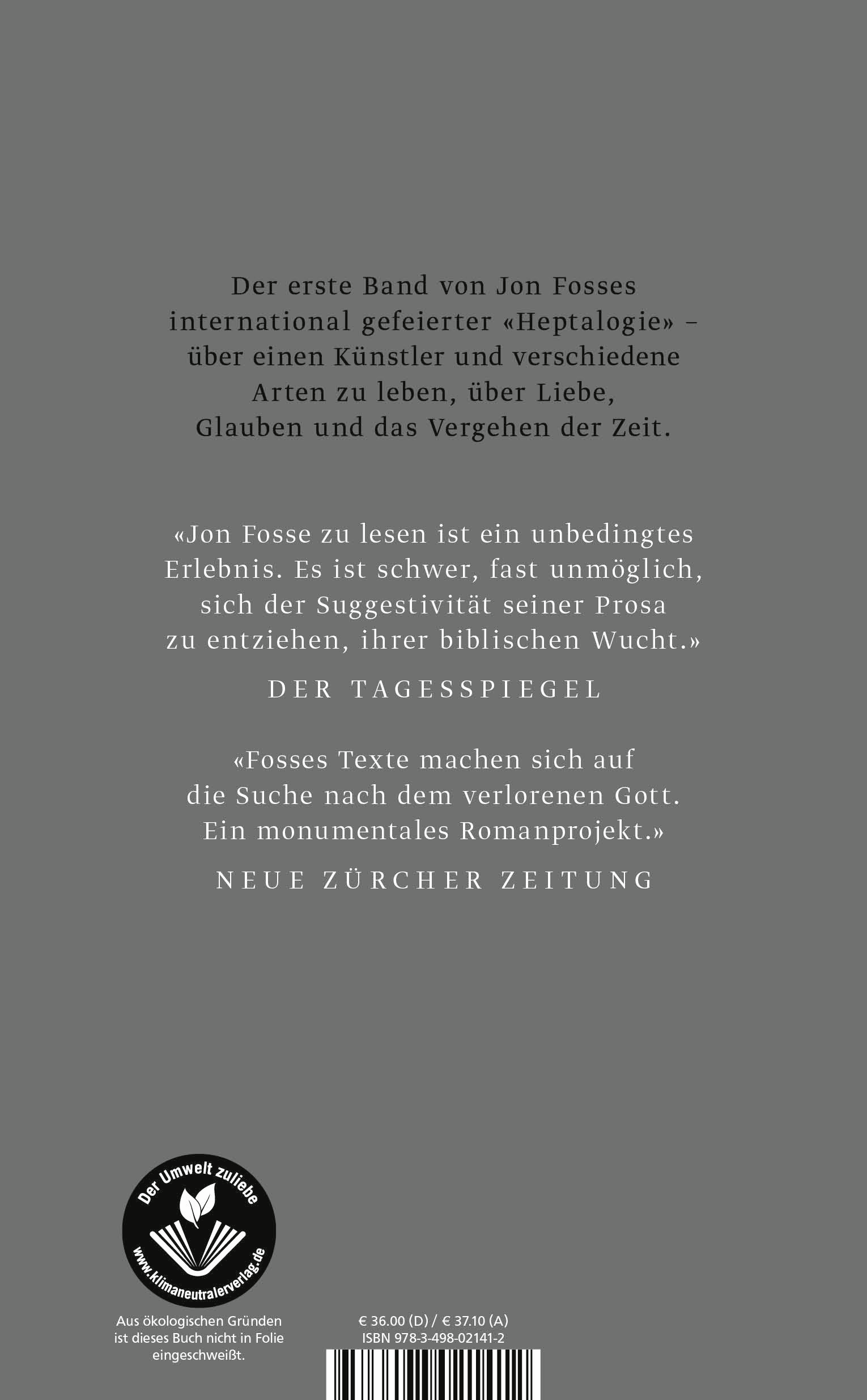Rückseitencover Der andere Name