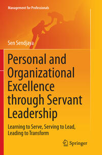 Vorderes Coverbild Personal and Organizational Excellence through Servant Leadership