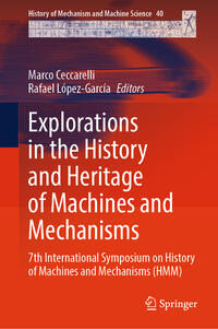 Vorderes Coverbild Explorations in the History and Heritage of Machines and Mechanisms