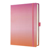 Vorderes Coverbild SIGEL JB103 Notizbuch Jolie, A5+, dotted, pink, rosa, orange