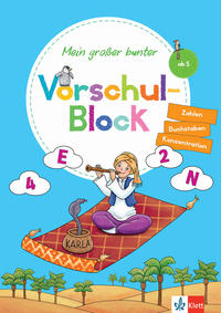 Vorderes Coverbild Klett Mein großer bunter Vorschul-Block