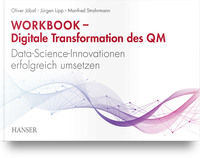 Vorderes Coverbild Workbook – Digitale Transformation des Qualitätsmanagements