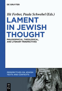 Vorderes Coverbild Lament in Jewish Thought