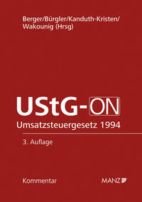 Vorderes Coverbild Kommentar zum Umsatzsteuergesetz 1994 UStG-ON