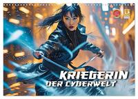 Vorderes Coverbild Kriegerin der Cyberwelt (Wandkalender 2026 DIN A3 quer), CALVENDO Monatskalender