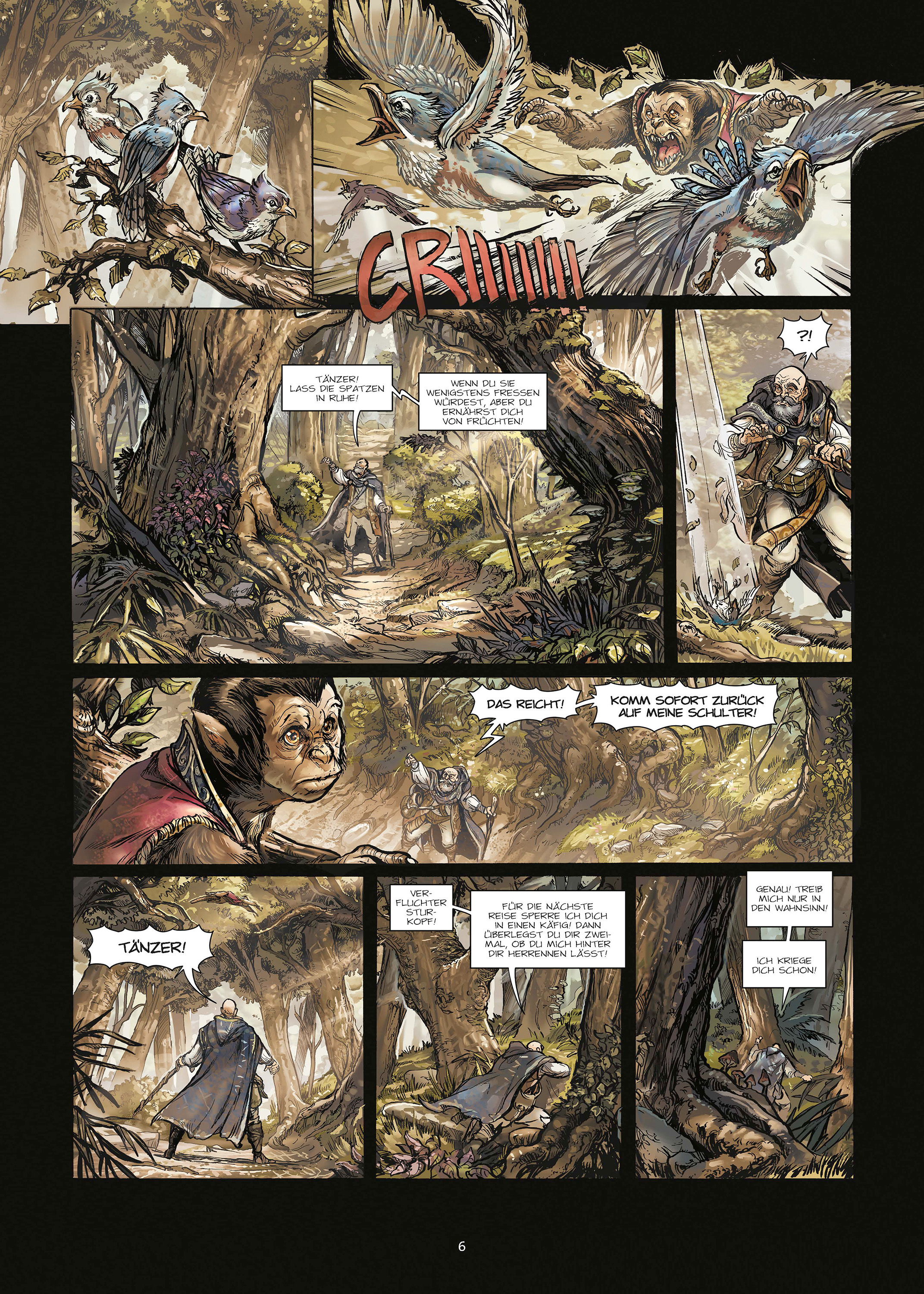 Beispielinhalt (Bild) Orks & Goblins. Band 23 – Die Kriege von Arran