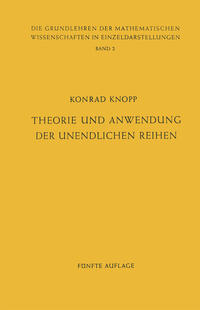 Vorderes Coverbild Theorie und Anwendung der Unendlichen Reihen