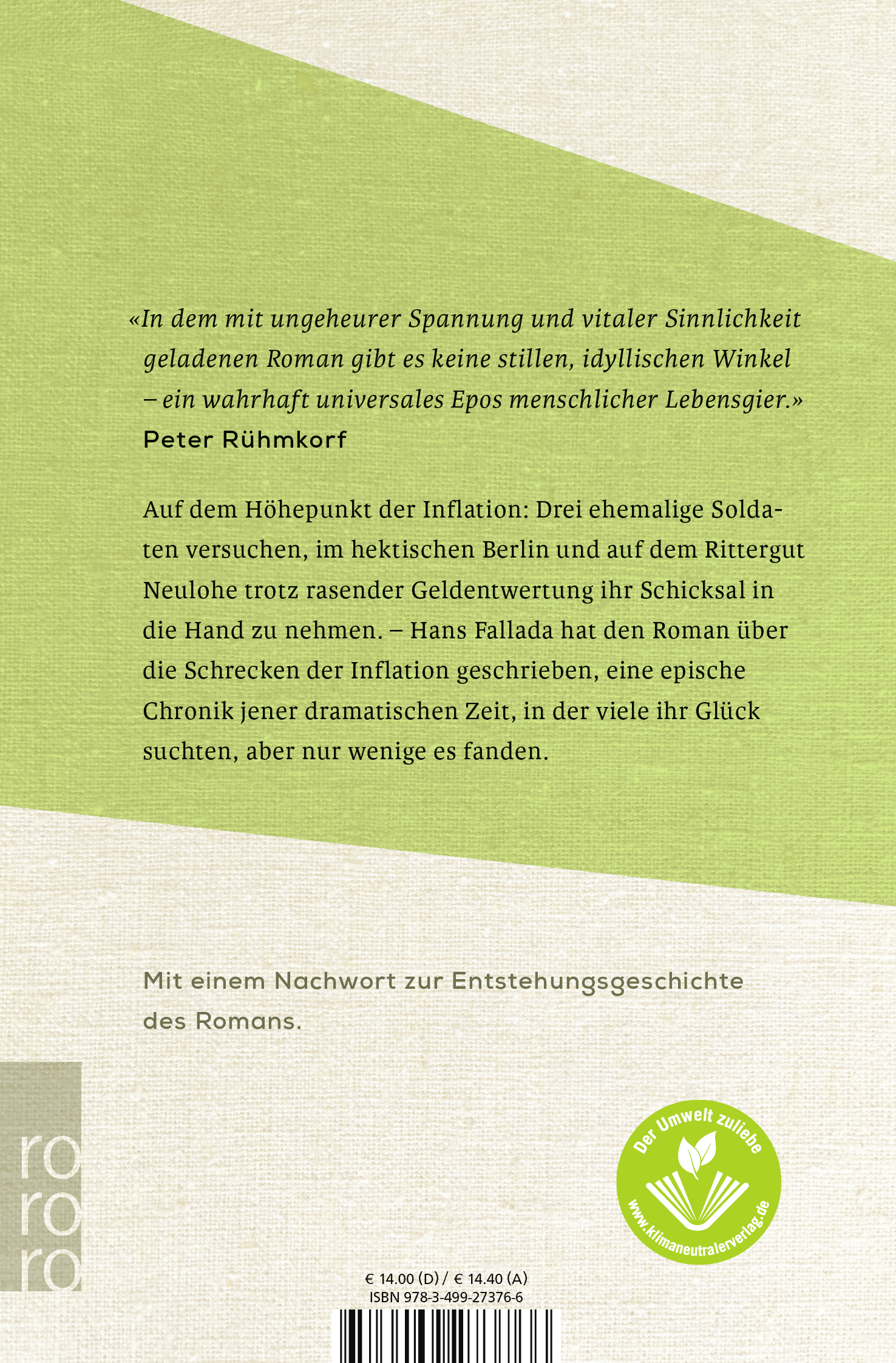 Rückseitencover Wolf unter Wölfen
