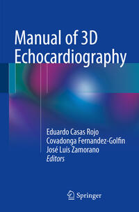 Vorderes Coverbild Manual of 3D Echocardiography