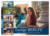 Vorderes Coverbild Lustige Berufe (Wandkalender 2026 DIN A2 quer), CALVENDO Monatskalender